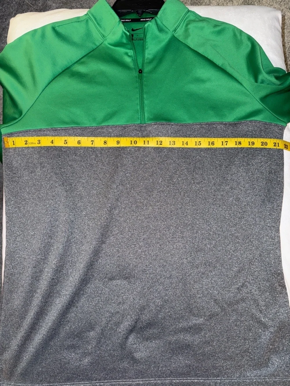 Nike golf Half-Zip fleece Pullover activewear athleisure sporty women’s SZ L